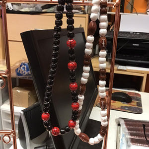 Rear-View Mirror Necklaces  Footballs or Basketballs  ... your choice